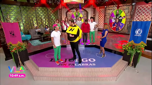 Ingrid Coronado Tetona y nalgona Minivestido Azul VLA 