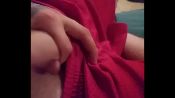 Pulling cock out of pants 