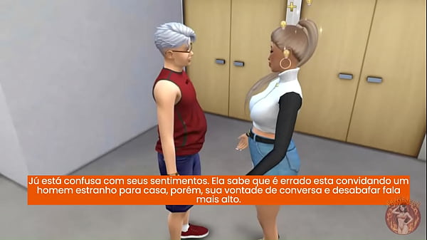 O idoso em busca de uma mulher novela com aspecto de rpg