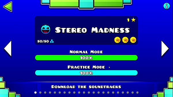 Stereo madness 100 All coins