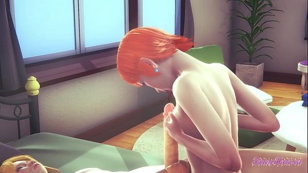 Hentai 3D - POV Gwen Boobjob and fucked by a blode boy - Japanese_manga animeporn