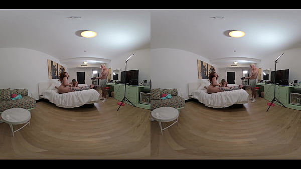 Willow Ryder & Vivianne Desilva Deepthroat Queens Eat Sperm From Melon In Hot Threesome thumbnail