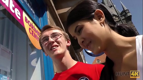 Play MP4 - HUNT4K&period; Young cuckold watches how his beautiful GF Madelina Dee makes money