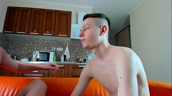 Innocent Boy Cranks Pulsing Boner For Cum Crown