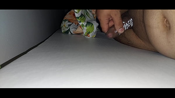 I rub my dick on the mattress and ejaculate on it