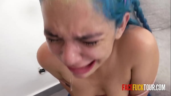 Amateur college alternative teen gets to satisfy her stepdad 