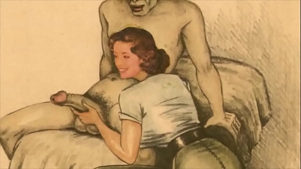 vintage erotic illustration 