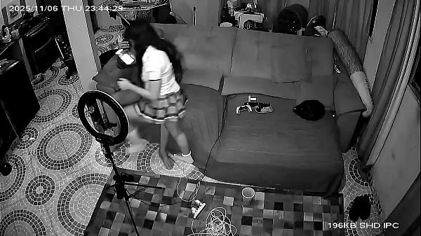 Play MP4 - C&acirc;mera de seguran&ccedil;a Fraga casal transando ao vivo