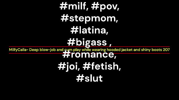 Nonton Preview- Milfycalla- Deep Blow-job And Cum Play While Wearing Hooded Jacket And Shiny Boots 207today There Is A Hot Fuck ... thumbnail