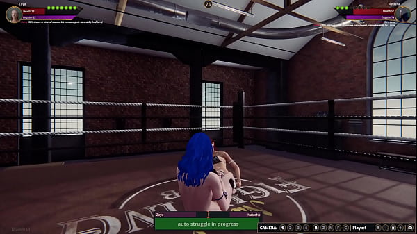 Naked figher 3d big booba catfight 