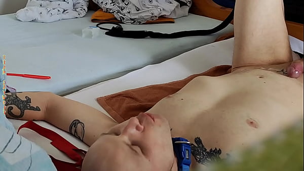 Play MP4 - Nuts Teabag&comma; Rimjob&comma; Foot Spanking&comma; Edging & Dirty Fun with Hogtied Twink