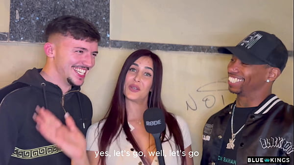 Incredible interracial threesome with my two friends andrea lux