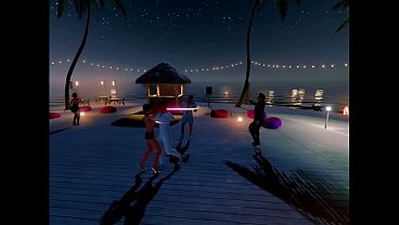 ROMANCE AT 3DXCHAT LOVE ISLAND 