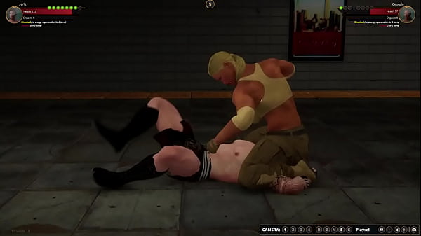 Jerle_VS Georgia NakedFighter3D