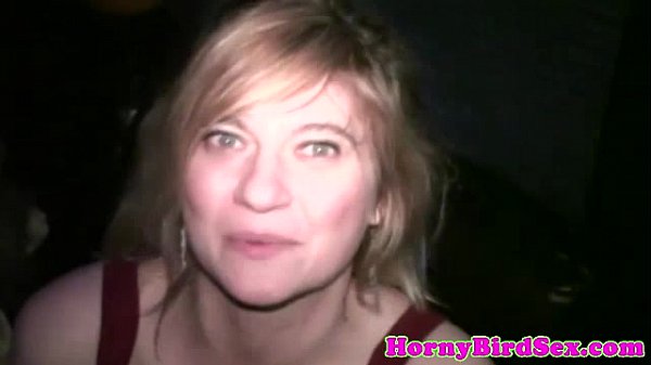 Play MP4 - Real bbw amateur facialized at blowjob party