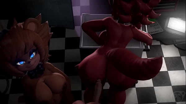 FEXA (FOXY) FNAFPorn/Fredina's Nightclub Compilation (Furry Porn) [Cally3d]