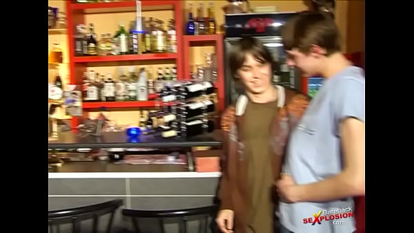 young bareback boys fun