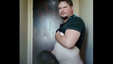 Best interracial Stepdad &_ stepdaughter Licking pussy , blowjob and standing fuck in toilet ever uploaded in porn history