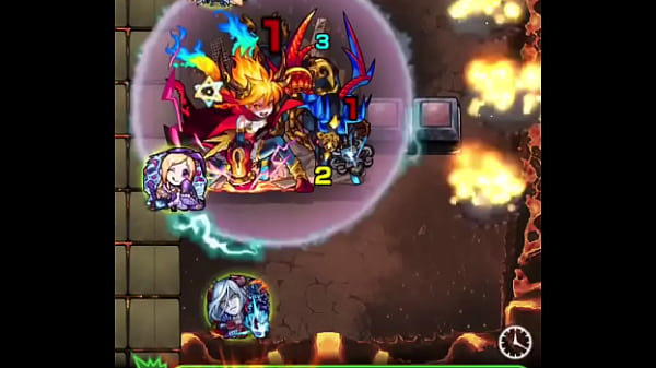 Monster strike great shot 