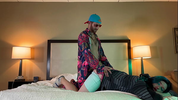 Rapper Fucking a Sexy Trans Woman Hard 