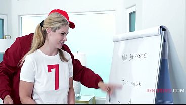 Freeuse Blonde Stepdaughter Submits To Stepdad Coach's Demands - Riley Reign, Vince Karter thumbnail