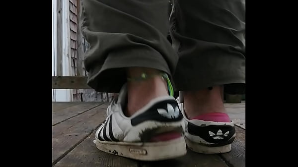 Slutty worn sneakers 