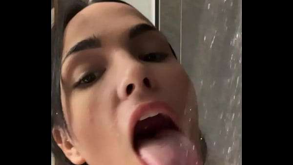 Before the shower i'm so horny with new white lingerie claudia bavel pornstar 