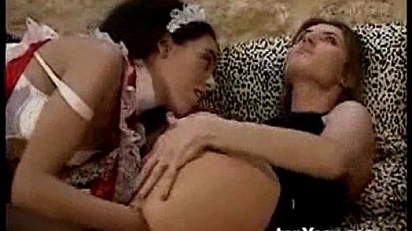 Lesbian maid fucks her female boss part2