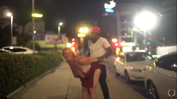Perverted Rome Major Bangs Cameron Skye's Sweet Pussy In Public! thumbnail