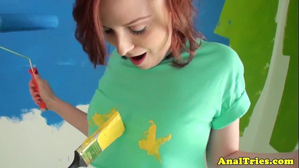 Analloving_redhead_teen fucked pov