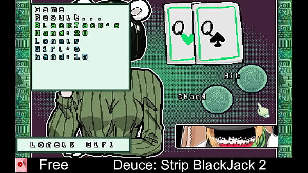 Deuce: Strip BlackJack 2 (free game itchio) BlackJack, Card Game, Puzzle 
