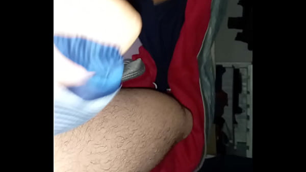 Gozando na cueca