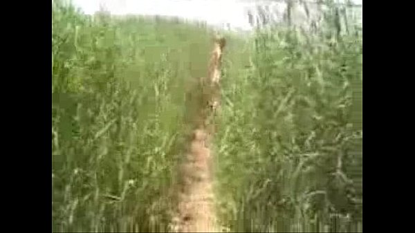 Shaved girlfriend feels horny whilecamping