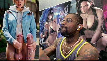 Transgender Virtua Fighter Stella Jerks Off Her Girl Cock And Cums Hard, Bdsm Bound Judy Cumming While Riding A Dildo, Slut Paizuri Fucks Herself While Cumming, The Galaxy Cums For You, Ai Generated thumbnail