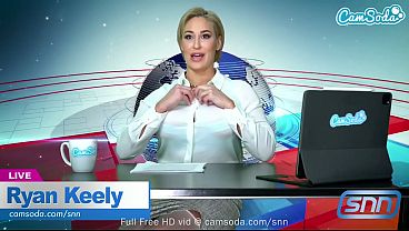 Play MP4 - Camsoda - Big Tits MILF Ryan Keely Has Strong Orgasm While Reading The News