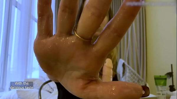 Lick it off my hand cuckold Russian JOI English Subtitles