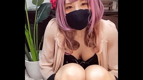 エッチな動画を配信するよ。とってもとってもエッチなピンク髪の猫耳男の娘がオナニーする動画 