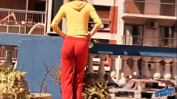 Play MP4 - Busty Brunette Teen Showing Off&period; Boobs&comma; Cameltoe & Ass&excl;