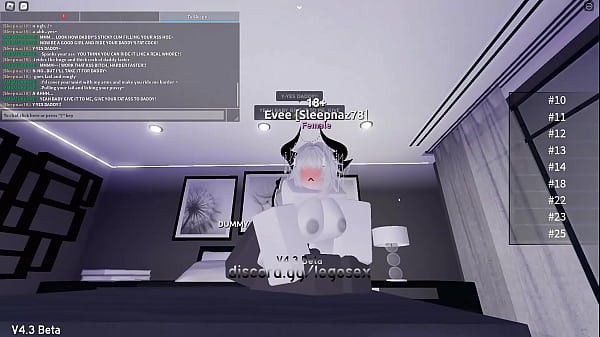 Roblox big ass hoe dicked down by a huge cock