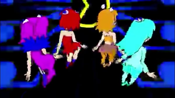 Play MP4 - Pacman ghost girls dance &lpar;3 phases&rpar; 1080p