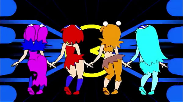 Pacman ghost girls_dance 3_phases 1080p