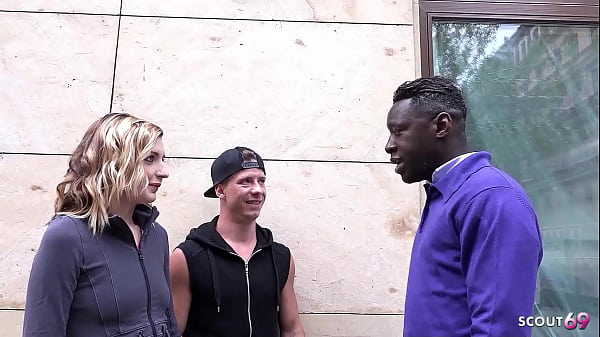 Play MP4 - Girlfriend get First Interracial BBC Anal Sex while her Cuckold Boyfriend watch