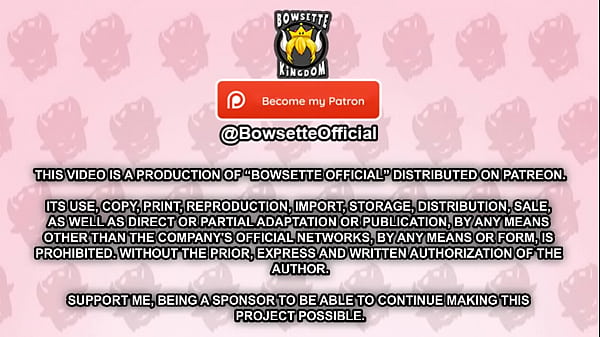 Princess Bowsette gives you instructions to masturbate roleplay 