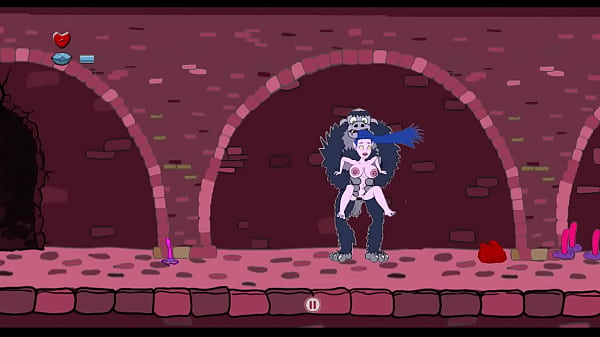 Cartoon queen of the black castle fucks a goblin