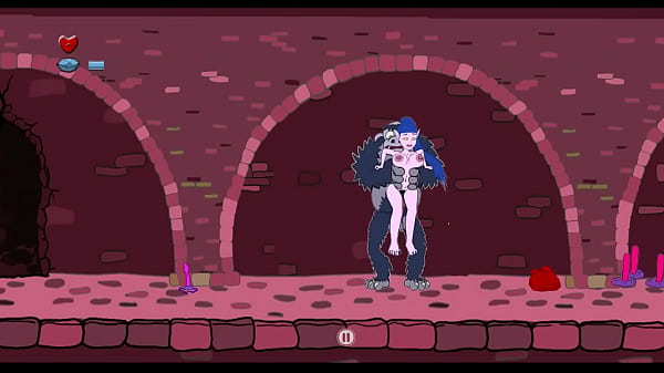 Cartoon queen of the black castle fucks a goblin