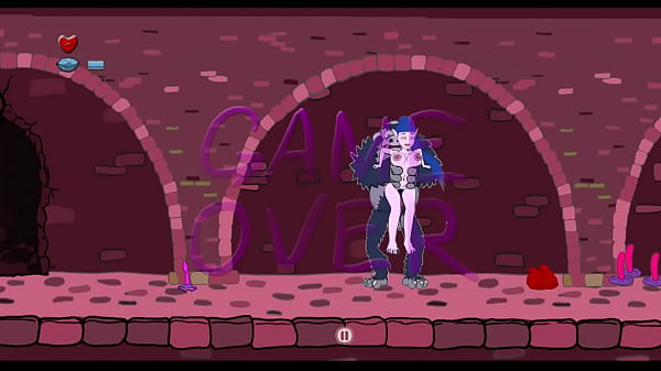 Cartoon queen of the black castle fucks a goblin