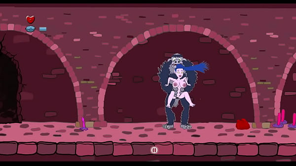 Cartoon queen of the black castle fucks a goblin 