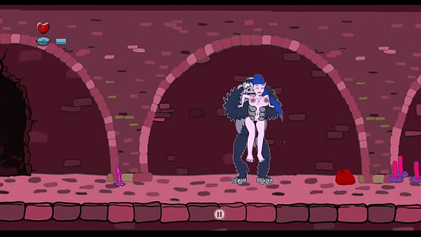 Cartoon queen of the black castle fucks a goblin