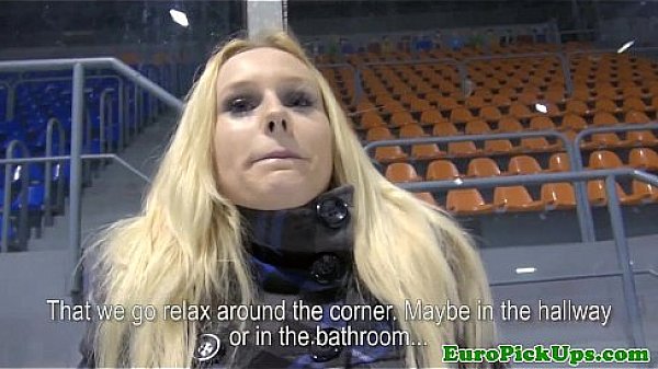 Amateur euro blonde picked up for anal 