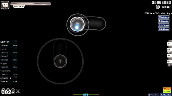 Osu fullcombo with ss by 6 digit 